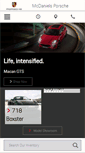 Mobile Screenshot of mcdanielsporsche.com
